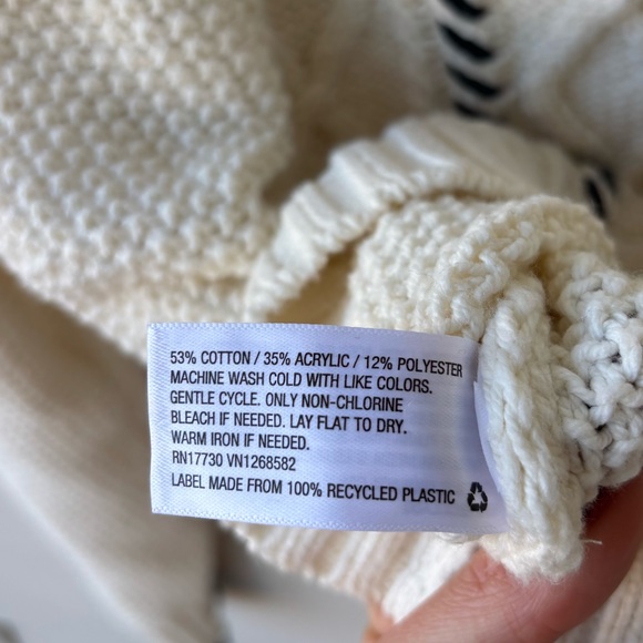 La Ligne X Target Cable-knit Whipstitch Crewneck sweater - Picture 10 of 11